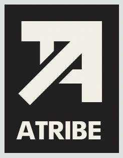 ATRIBE stacked emblem and wordmark
