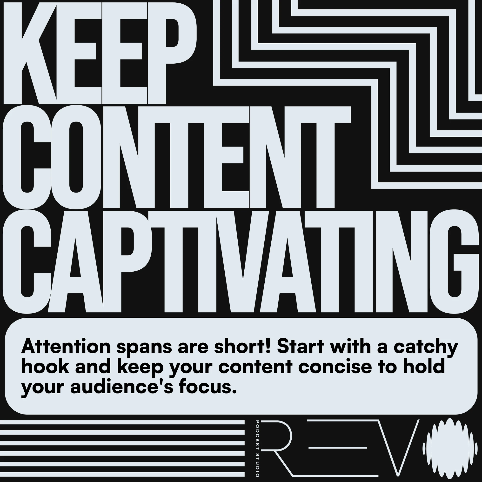 REVO social design: Keep content captivating