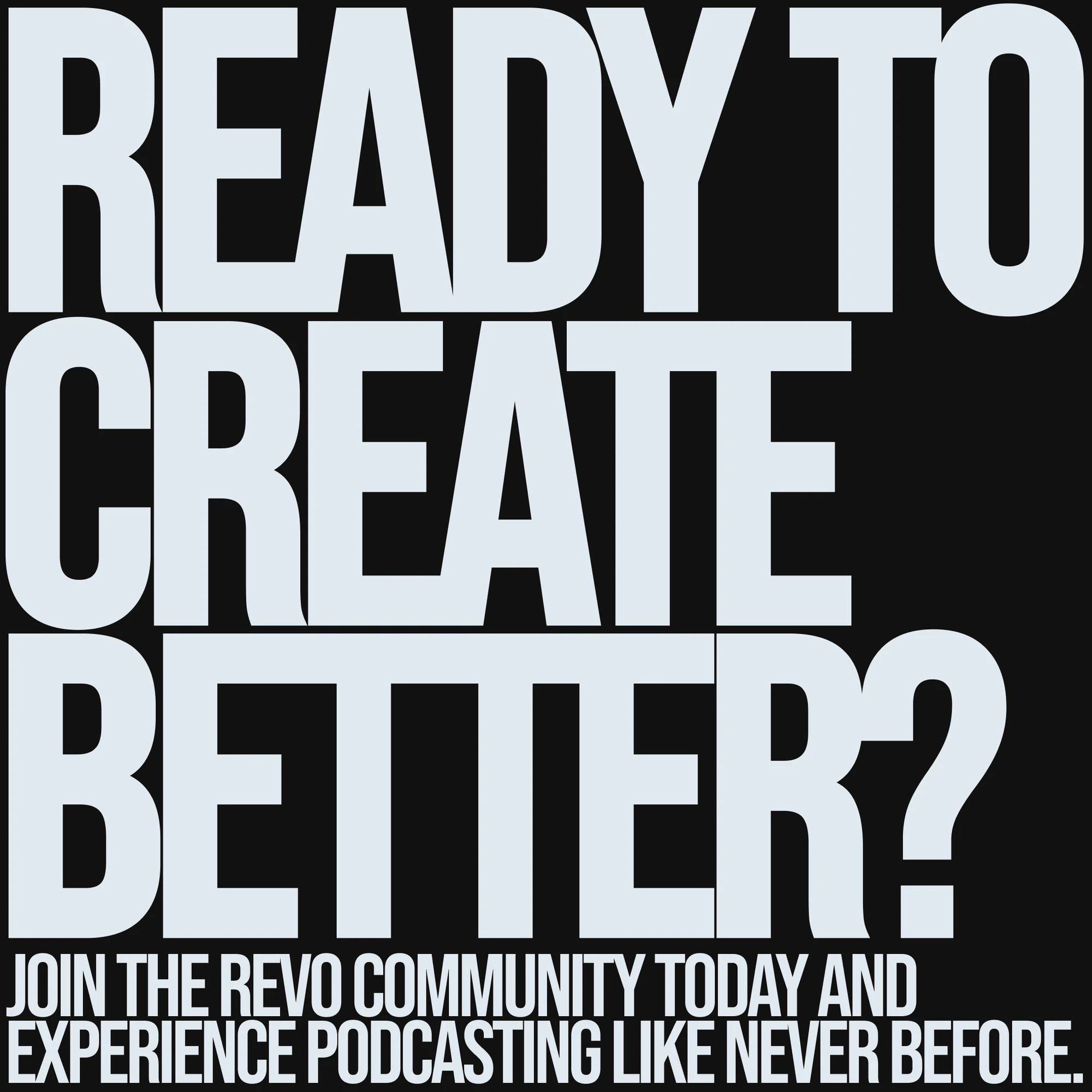 REVO social design: Ready to create better